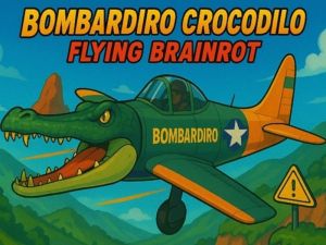 Joc Bombardiro Cocodilo Flying Brainrot en línia