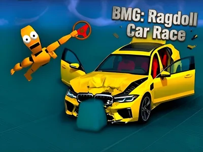 Joc BMG: Ragdoll Car Race en línia