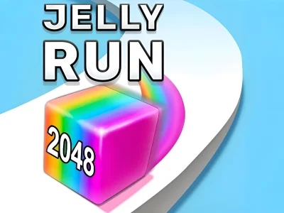 Joc Jelly Run 2048 en línia