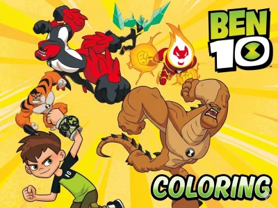 Joc Ben 10 Coloring en línia