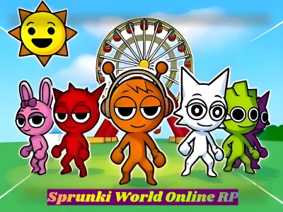 Joc Sprunki World Online RP - Play with Friends! en línia
