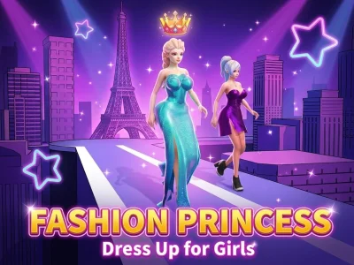Joc Fashion Princess Dress Up for Girls en línia
