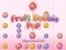 Joc Fruit Bubble Pop en línia