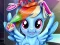 Joc Rainbow pony real haircuts en línia