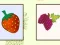Joc Fruits Memory en línia