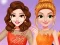 Joc Princesses Ice Skating Dress Up en línia