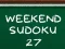Joc Weekend Sudoku 27 en línia