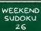 Joc Weekend Sudoku 26 en línia