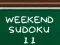 Joc Weekend Sudoku 11 en línia