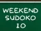 Joc Weekend Sudoku 10 en línia