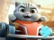 Joc Jigsaw Puzzle: Cat Racing Driver en línia