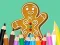 Joc Coloring Book: Gingerbreads en línia