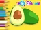 Joc Coloring Book: Avocado Fruit en línia
