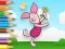 Joc Coloring Book: Piglet Holds Toy Windmill en línia
