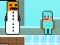 Joc Noob vs Pro Snowman en línia