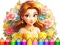 Joc Coloring Book: Flower Dress Up en línia