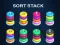 Joc Sort Stack color Hoop Game en línia