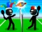 Joc Stickman Sports Badminton en línia