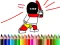 Joc Back To School: Hero Coloring Book en línia