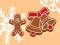 Joc Gingerbreadman Coloring en línia