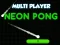 Joc Neon Pong Multi Player en línia