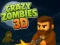 Joc Crazy Zombies 3D en línia