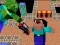 Joc Space Adventure: Noobiks Battle vs Zombies en línia