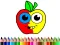 Joc Back To School: Apple Coloring Book en línia