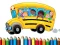 Joc School Bus Coloring Book en línia