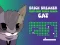 Joc Brick Breaker Chipi Chipi Chapa Chapa Cat en línia