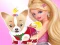 Joc Barbie's Dog Dressup en línia