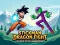 Joc Stickman Dragon Fight - Super Stick Warriors en línia