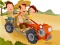 Joc Cartoon Tractor Puzzle en línia