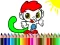 Joc Back To School: Monkey Coloring en línia