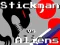 Joc Stickman vs Aliens en línia