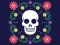 Joc Colorful Skull Jigsaw en línia