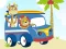 Joc Cute animals with cars difference en línia
