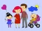 Joc Happy Family Coloring Book en línia