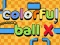 Joc Colorful ball X en línia