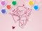 Joc Bubble Shooter Valentine en línia
