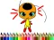 Joc Back To School: Dotted Girl Coloring en línia