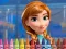 Joc Anna Frozen Coloring en línia