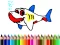 Joc Back To School: Shark Coloring Book en línia