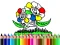 Joc Back to School: Flowers Coloring en línia