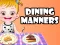 Joc Baby Hazel Dining Manners en línia