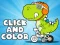 Joc Click And Color Dinosaurs en línia