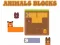 Joc Animals Blocks en línia