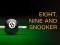 Joc Nine, eight and snooker en línia