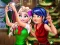 Joc Ladybug And Elsa Xmas Selfie en línia
