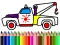 Joc Back To School: Trucks Coloring en línia